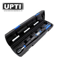 Clé dynamométrique numérique de haute qualité UPTI fabriquée à Taïwan, jeu de clés à cliquet en alliage 3/8'' 135 Nm avec douilles métriques 17, 19, 21 mm pour bricolage