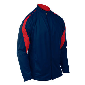 Chaqueta cortavientos de cuero a la moda para hombre de alta calidad, bolsillos laterales ligeros, diseño Varsity High Street - Product Image 1