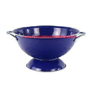 Customized Stainless Steel Blue Colanders On Hot Selling and High Quality