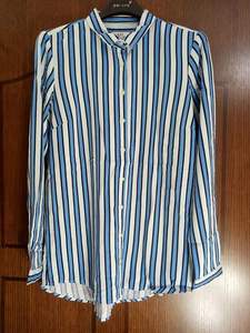 Alta moda marca XL señoras blusa/camisa de manga larga impresa algodón Casual otoño Tops botón tejido diseño Bangladesh - Product Image 3