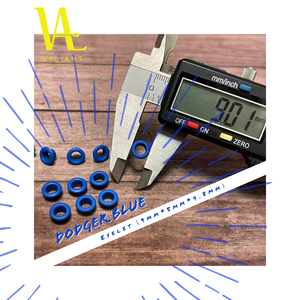 DADGER-ojal azul de alta calidad, 14L, NON-TOXIE (9mm * 5mm * 4,8mm) - Product Image 1