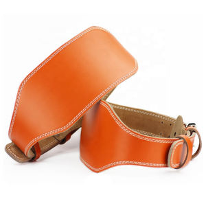 Ceintures d'haltérophilie en cuir PU véritable - Product Image 1