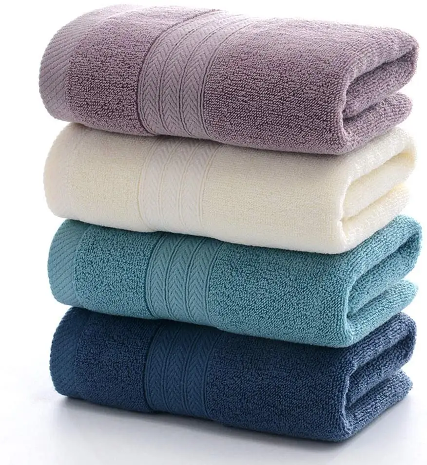 Set of Multi Colors Towels Highly Absorbent Hand Towels for Home and Gyms 100% Cotton Small Hand Towels for Hotels and Spa