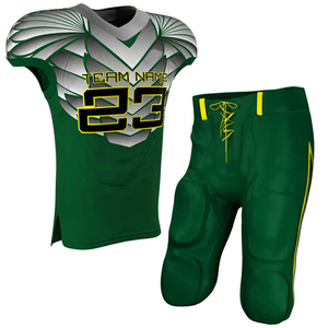 Uniformes de drapeau de Football américain, maillot et pantalon imprimés, respirant, maillot de Football américain, broderie légère - Product Image 1