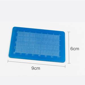 Instruments de chirurgie plastique nasale en acier inoxydable médical, plaque de sculpture pour prothèse nasale, couleur noire avec graphique - Product Image 6