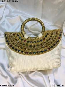 Sacs de soirée ethniques de créateur, accessoires artisanaux et élégants - Product Image 3