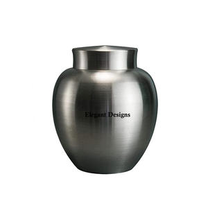 Urne de crémation traditionnelle de couleur blanche, meilleur styliste, faite à la main, vente rapide, fournitures de funérailles, taille personnalisée - Product Image 2