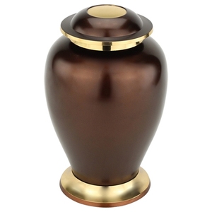 Ssafron – urne commémorative de crémation en laiton, pour adulte, pour cendres humaines - Product Image 3