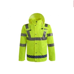 Chaleco de seguridad reflectante de alta visibilidad, chaqueta reflectante con logo - Product Image 4
