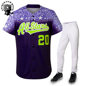 Uniforme de Béisbol sin Mangas de Alta Calidad para Adultos, Tallas Grandes, Transpirable, Ligero, Ropa Deportiva con Logotipo Personalizado, Antibacterial, de Secado Rápido - Product Image 4