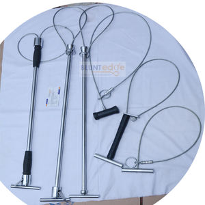 Hog Catcher Instrumento veterinario duradero Herramientas para ganado Atrapador de animales Alambre de acero Soporte para cerdos manijas largas - Product Image 5