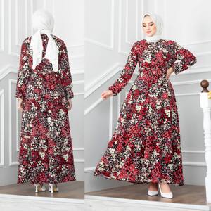 Tunique Kimono pour femmes, vêtements islamiques, Abaya, Kaftan, mode arabe, musulman, dubaï, robes modestes, qualité turque, nouvelle collection - Product Image 2