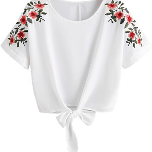 Quick Dry Women Cropped Fitness Yoga Wear Sports Running Workout Clothes Short Sleeve Yoga T <b>Shirt</b> For Women - Product Image 1