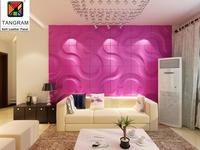 Autocollant mural en cuir PU 3D, décoration murale de salon, haute qualité, panneau en brique