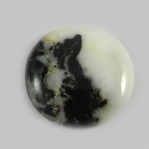 Gemas sueltas para fabricación de joyas, piedra Natural de jaspe de cebra, cabujones redondos de 21mm, 4.27gms - Product Image 6