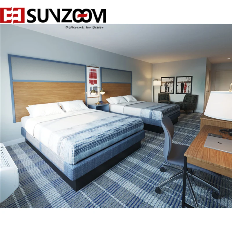 Wyndham American Inn, новый дизайн, деревянные наборы мебели для спальни в отеле