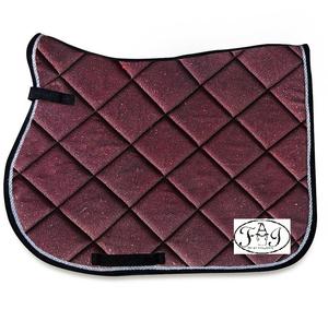 Manta de Silla de Montar Inglesa Personalizada, Ecológica, con Purpurina, Multiusos, Bordada, de Tela de Polialgodón y Poliéster - Product Image 2