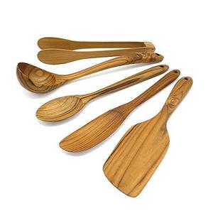 <b>Wooden</b> Food <b>Cooking</b> <b>Spoon</b> Set With Greatest Quality Food Serving <b>Spoon</b> Set For home Hotel Kitchenware Use - Product Image 3