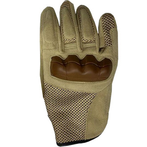 Guantes de Carreras de Cuero Completos con Diseño Transpirable de Malla, Cierre de Gancho y Bucle, Unisex, para Uso en Exteriores - Product Image 2