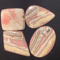 Source Directe Personnalisable – Pierre Précieuse Naturelle Rhodochrosite Rose Cinq Étoiles, Tailles Variées (9mm, 20mm, 14mm) – Qualité AAAAA pour la Fabrication de Bijoux