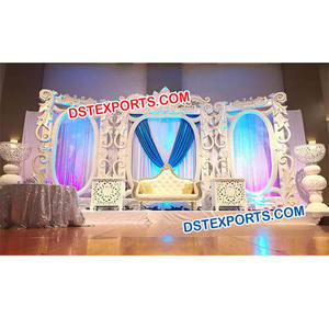 Panneaux plats élégants en Fiber de carbone pour mariage, tenue de fête ou de mariage, panneaux d'arrière-plan pour photos, autonome, nouveau Design - Product Image 1