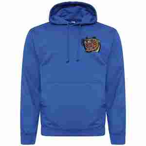 Sudadera con Capucha de Algodón Grueso para Hombre, Corte Regular, Invierno 2024, con Técnicas de Bordado, Material de Felpa Sólida - Product Image 2