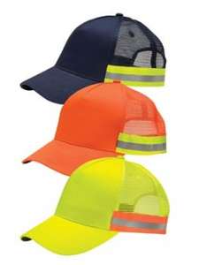 Sombrero de béisbol reflectante Hi-Vis, gorra de seguridad para trabajadores - Product Image 6