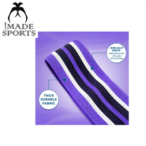 Bandes de fitness, boucles de résistance extensibles, bandes antidérapantes élastiques - Product Image 4
