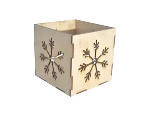 金属木质方盒许愿T型灯座婚礼装饰家居装饰烛台高品质