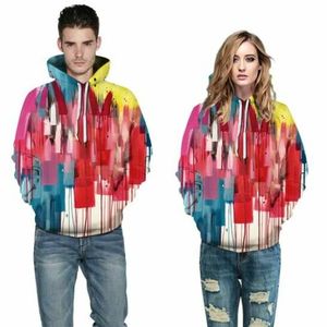 Sudadera con Capucha 3D de Alta Calidad, Diseño Gráfico Impreso en 3D, Estilo Nuevo, Personalizada, Cómoda, Mezcla de Algodón, Impresión Digital para Hombre - Product Image 2