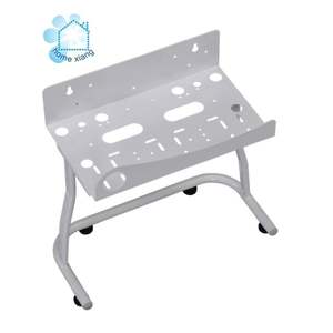 Purificador de filtro de agua de ósmosis inversa Tipo soporte de 10 \ "con 5 etapas y soporte de bomba manual - Product Image 1