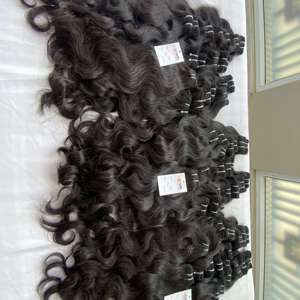 มัดผมมนุษย์ผมคนแท้จากธรรมชาติผมคนอินเดียแท้ผม100% ถักเปีย - Product Image 4