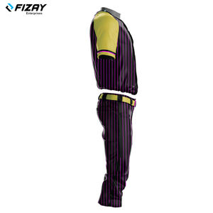 Maillots de baseball personnalisés pour hommes adultes - Respirants, séchage rapide, 100% polyester, options grandes tailles, service OEM, manches courtes - Product Image 5