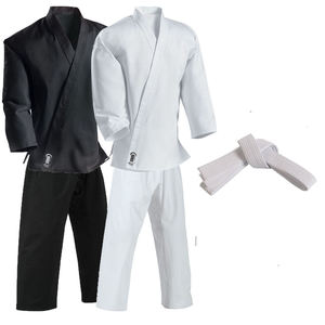 สิ่งทอผ้าฝ้ายสำหรับผู้ใหญ่,เครื่องแบบ Gi คาราเต้เนื้อผ้าฝ้ายสวมใส่สบายระบายอากาศได้ดี - Product Image 1
