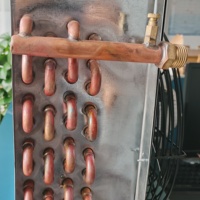 Radiateur hydronique en cuivre de haute qualité pour serre et élevage avicole