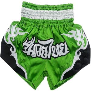 Factory Wholesale Plain Stretchy Fight Mma Kick Boxing Muay Thai Shorts - Product Image 1