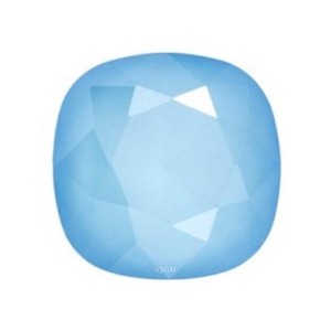 "เบาะตัด 8 มม. สีฟ้าธรรมชาติ / สีชมพู / สีเหลือง / AQUA CHALCEDONY " ราคาโรงงานขายส่งอัญมณีหลวมคุณภาพสูง | IGI - Product Image 1