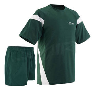 Camiseta de Rugby Sublimada Transpirable con Diseños Personalizados al por Mayor, Uniforme de Fútbol, 100% Poliéster - Product Image 3