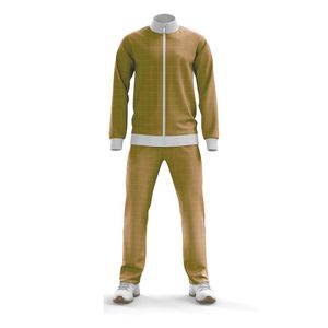 Chándal de equipo de fútbol de 210/280g personalizado al por mayor, conjunto de dos piezas, traje de Jogger sublimado, ropa de fútbol para hombre, chándales de entrenamiento - Product Image 4