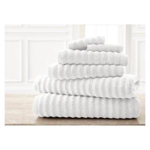Luxe pur coton serviette de bain spa - Product Image 1
