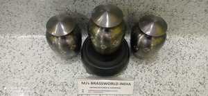 Brassworld อินเดียแอนทราไซต์เกรย์ใส่โกศใส่โลหะสำหรับงานศพสัตว์เลี้ยง - Product Image 5