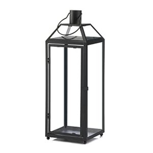 <b>Lantern</b> Outdoor Metal <b>Lanterns</b> Wedding Parties <b>Large</b> Outdoor Garden Glass Metal Candle Stainless Steel Hanging Light - Product Image 1