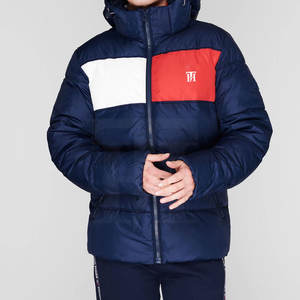 Chaqueta acolchada personalizada de alta calidad para hombre, chaqueta de gran tamaño - Product Image 5