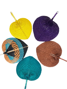 Offre Spéciale tissé à la main paille canne rotin raphia ventilateur-meilleur vendeur été saison Handfan décor de mariage - Product Image 2