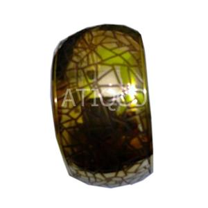 Brazalete de moda de alambre de Metal de latón indio, esposas chapadas en oro, forma de amantes lindos, regalo de fiesta de boda - Product Image 3