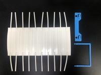 Attache de dossier en U en plastique pour dossiers médicaux, clip en U de 70 mm/80 mm, ajoute et retire facilement les documents pour les dossiers médicaux, MEILLEURE Marque