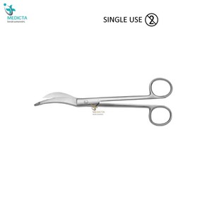 Iris Scissor (115มม.) โค้งใช้ครั้งเดียว/Micro Iris Scissor (115มม.) มุม - Product Image 3
