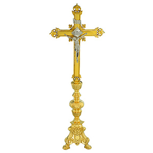 Coronación de latón, colgante de latón, CF1010 - Product Image 1