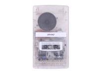 Enregistreur et lecteur de cassettes à finition transparente classique pour les mélomanes et les collectionneurs