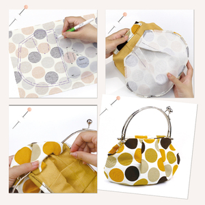 กระเป๋าคลัทช์ DIY พร้อมตัวล็อคแบบ Hasps ผ้าแฟชั่น ใช้ได้ทุกฤดูกาล ใช้ได้ทุกวัน - Product Image 2
